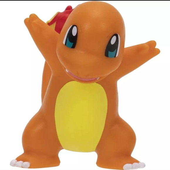 Pokemon Battle Ready! Pikachu Squirtle Charmander Mimikyu 2” Mini Figure Set New - Picture 5 of 9